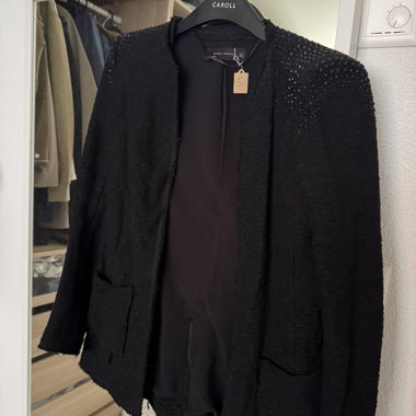 Blazer noir Zara Woman