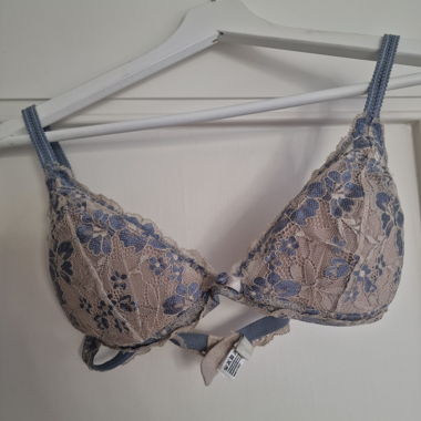 Reggiseno in pizzo donna M, design floreale