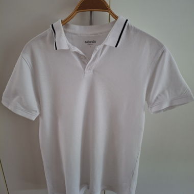 White polo shirt