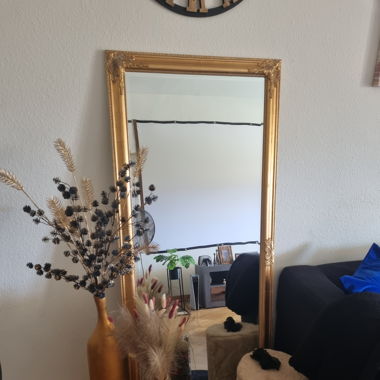 Goldrahmen Spiegel /164 x 72 cm