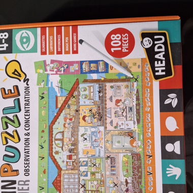 Puzzle effaçable 
