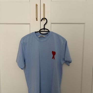 T-shirt AMI Paris blu