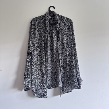 H&M - Camicetta a pois bianchi