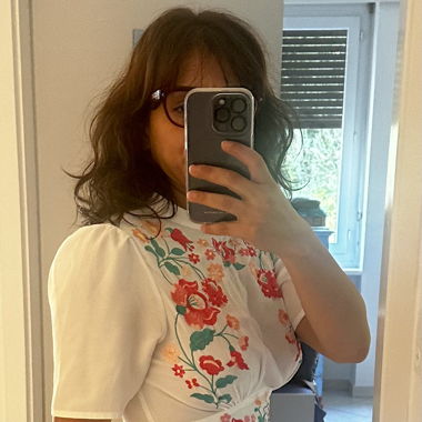 Abito ASOS bianco con ricami 