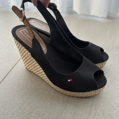 Tommy Hilfiger FLAG platform pumps - black