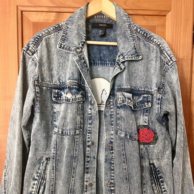 Oversize Jeansjacke
