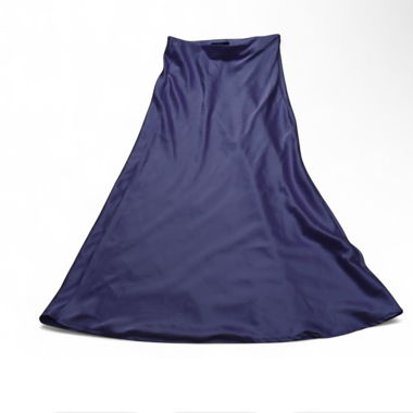 satin light lillac skirt