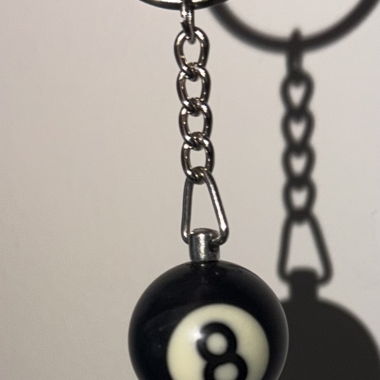 Portachiavi 8-Ball