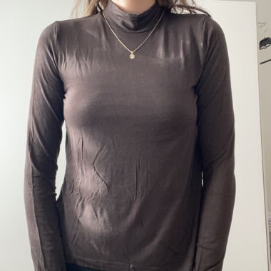Brown/Black Long Sleeve Shirt
