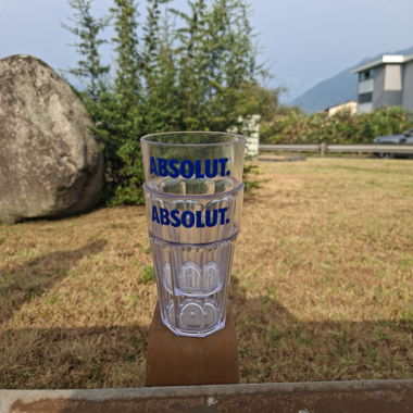 Ensemble de verres Absolut édition limitée