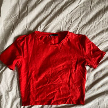 T-shirt court zara 