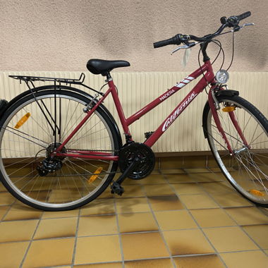 Magenta City Bike