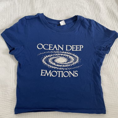 Blue Graphic T-Shirt