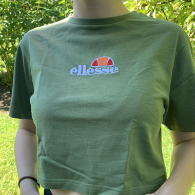 Olive green Ellesse shirt