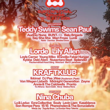 Billets du Gurtenfestival 2026