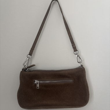 Braune Schultertasche