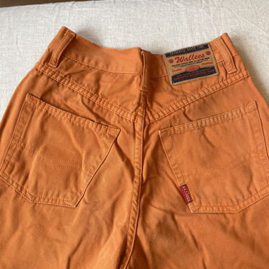 Orange Vintage Jeanshose von Wallees