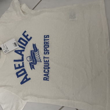 T-shirt blanc avec impression
