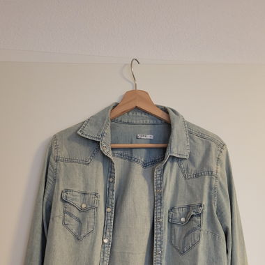 Jeansbluse