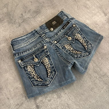 Vintage Miss Me Denim Short (S)