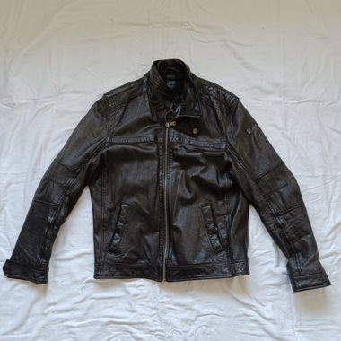 Lederjacke 