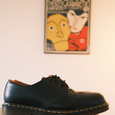 1461 Dr. Martens Black Smooth Unisex