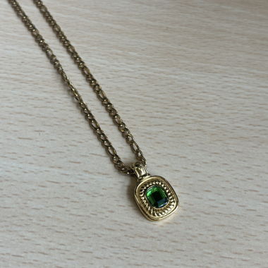 Collier pendentif acier inoxydable