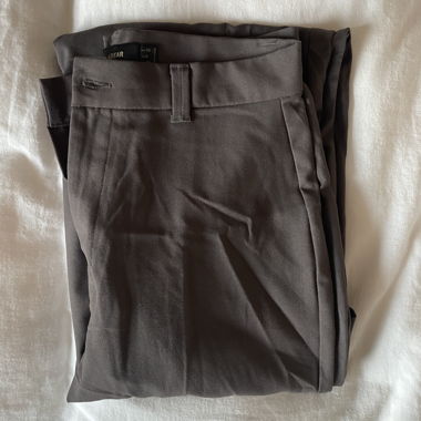 Pantaloni da abito marroni Pull&Bear