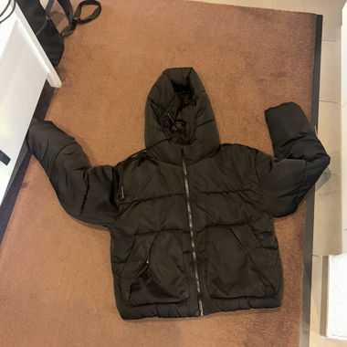 Black winter jacket