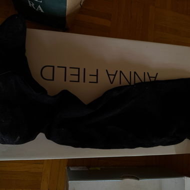 Black Anna Field Boots