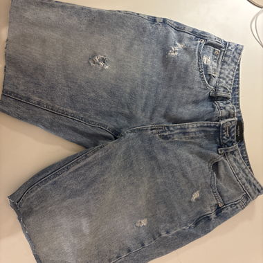 Pantaloncini Jeans in Denim