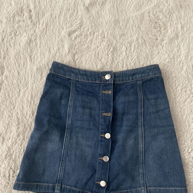 Jeans mini-rock