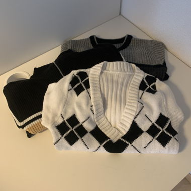 Set of 3 Knit Sweaters
