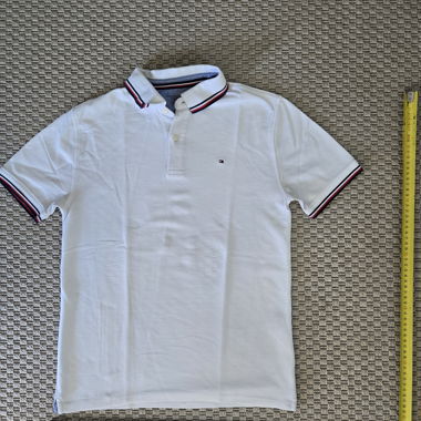 Tommy Hilfiger weisses Poloshirt XS