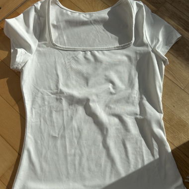 White elegant top