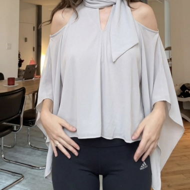 TFNC Light Grey Top