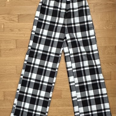 Hose mit Karomuster