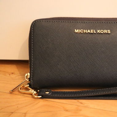 Portemonnaie der Marke Michael Kors Farbe Navy
