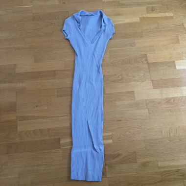 Zara fitted dress with V-neck