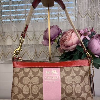Petit sac bandoulière Coach Heritage Small 100% authentique