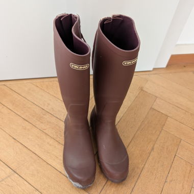 Bordeaux Viking Rubber Boots