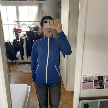 Veste zippée bleue Carhartt