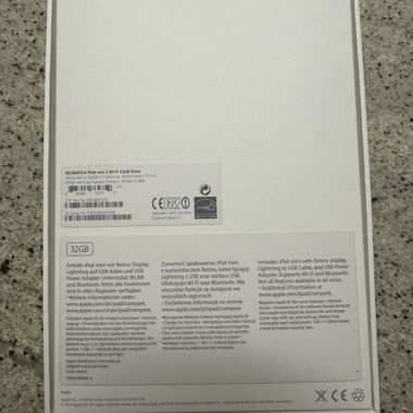 Apple iPad mini 2 Wi-Fi 32GB Silver