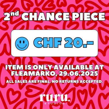2nd Chance Piece - 20 CHF by ruru. studios