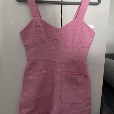 Combinaison rose avec poches