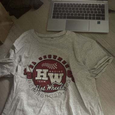 tshirt grau mit aufdruck