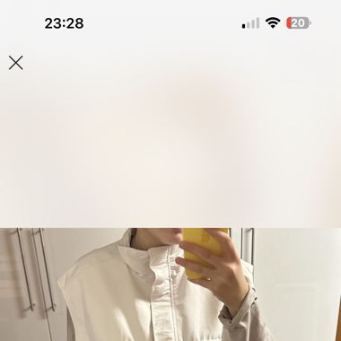 Oversized vest
