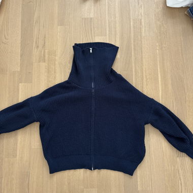 Dark Blue Knit Sweater