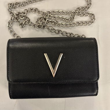 Sac bandoulière à chaîne noire -Valentino