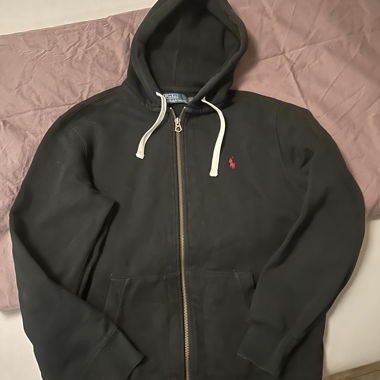 Polo Ralph Lauren Pullover con cappuccio nero